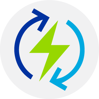 Alternative Power: Utility Sector Icon